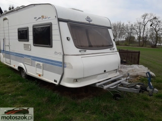 Hobby przyczepa kempingowa 2001 rok, zarejestrowana w Polsce
