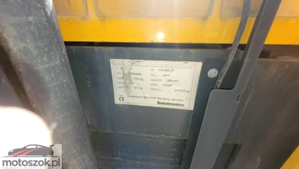 Sprzedam wózek widłowy elektryczny JUNGHEINRICH ERC 212