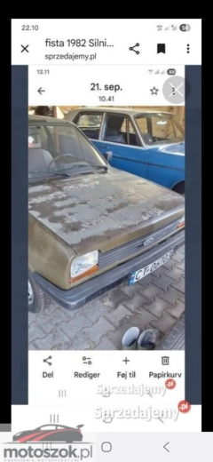 Ford fiesta 1982